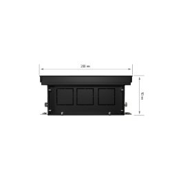 Внутрипольный конвектор Royal Thermo Atrium 90/200/1700-DG-U-NA