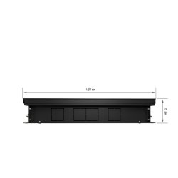Внутрипольный конвектор Royal Thermo Atrium 75/400/1900-DG-U-LB