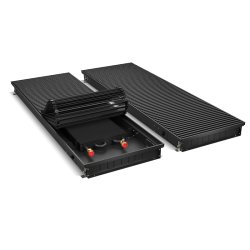 Внутрипольный конвектор Royal Thermo Atrium 75/400/2100-DG-U-BL