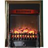 Каминокомплект Interflame Мартин темный дуб с очагом Fobos FX M Brass