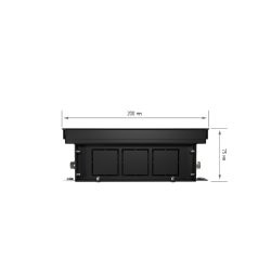 Внутрипольный конвектор Royal Thermo Atrium 75/200/1700-DG-U-DB