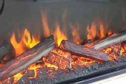 Каминокомплект Royal Flame Lindos Graphite Grey с очагом Vision 60 LOG LED