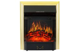 Каминокомплект Royal Flame Sorrento угловой c очагом Majestic FX Brass